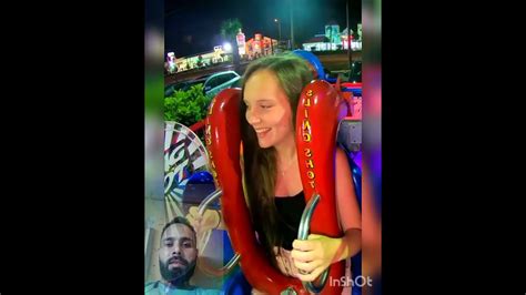 boobs fall out on sling shot|Boobs Falling Out During Slingshot Ride Porn Videos